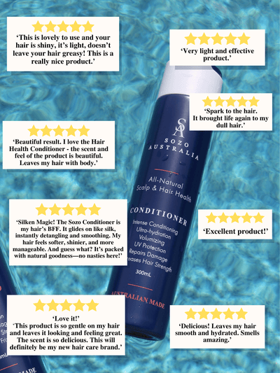 Customer reviews for the Sozo Hair Health Conditioner