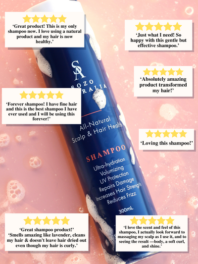 Customer reviews for the Sozo Hair Health Shampoo