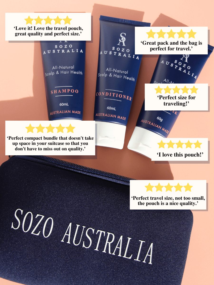 Customer reviews for the Sozo Travel Haircare Pouch