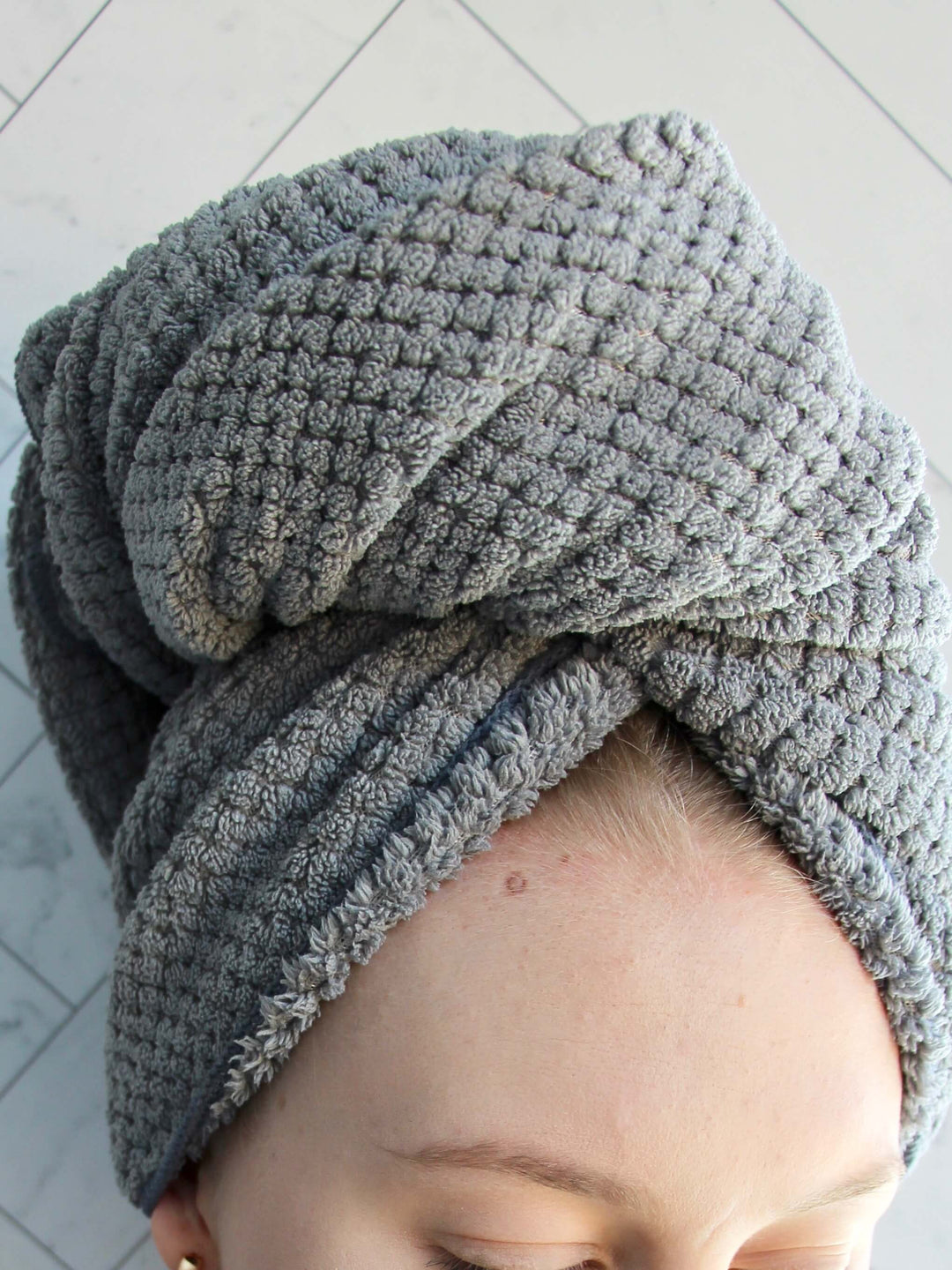 Bamboo Microfibre Hair Towel for All Hair Types Sozo Australia